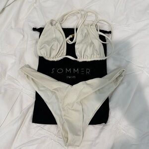 Sommer Swim Bikini Set in Avorio